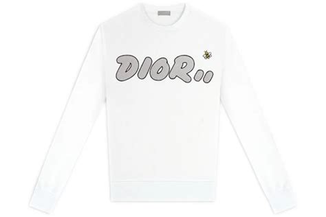 mens dior messenger kaws|KAWS x Dior crewneck.